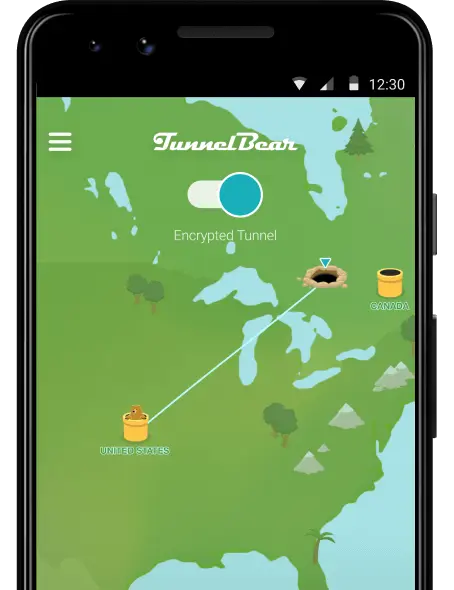 TunnelBear has an Android app.
