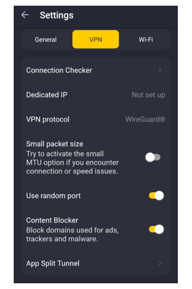 Cyberghost'S Android App Offers Split-Tunneling. 