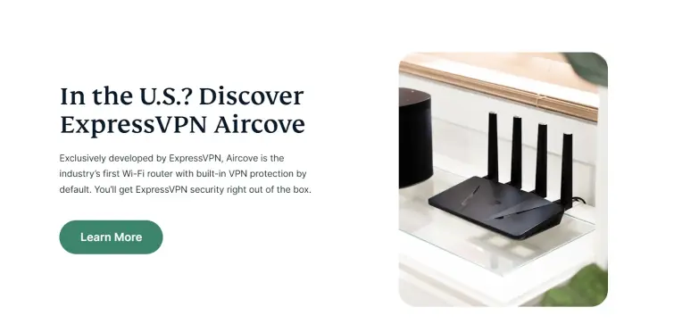 ExpressVPN Aircove router