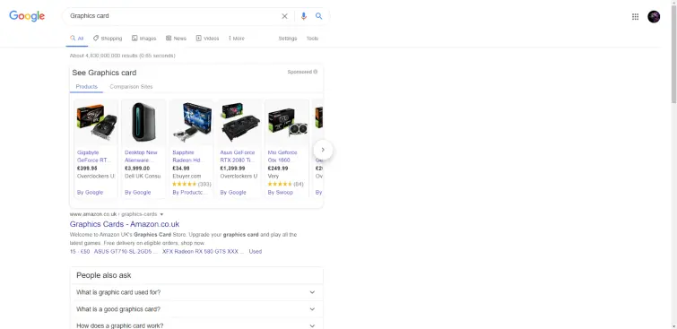 Graphic card Amazon Graphic card