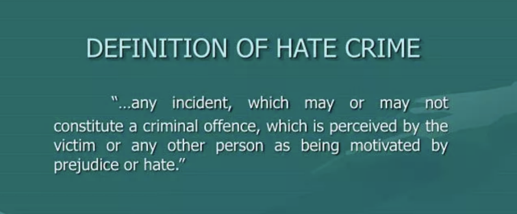 Hate crime definition