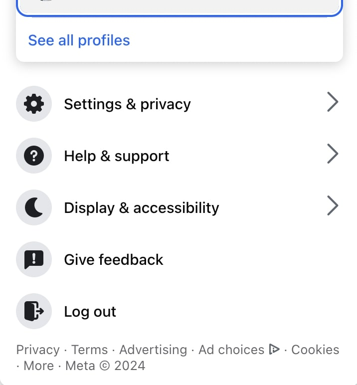 facebook settings privacy