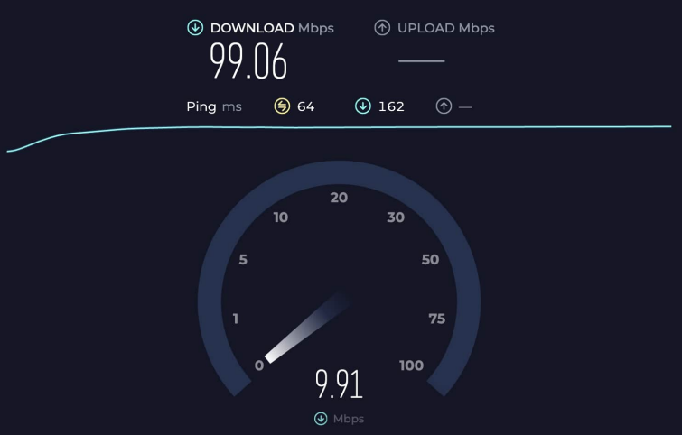 Speed test by Ookla