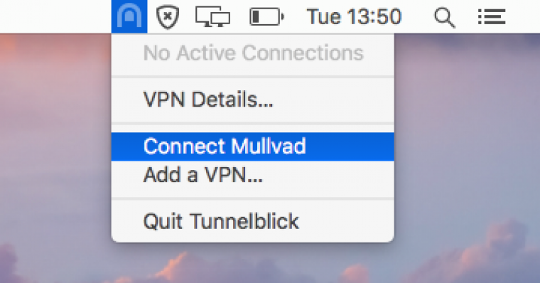 tunnelblick making tcp connection
